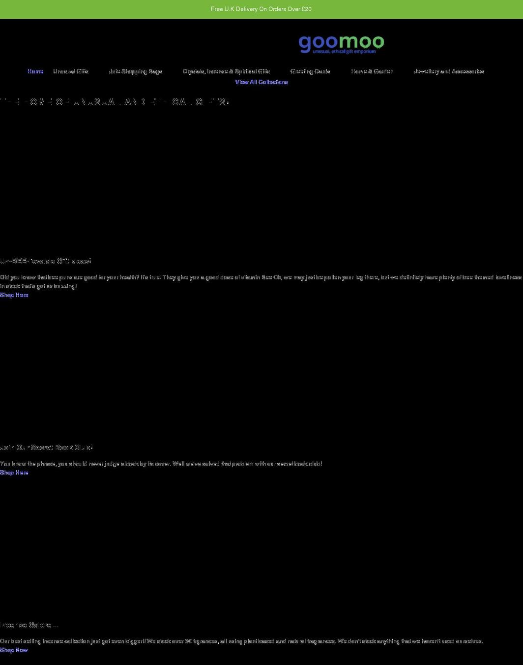 goomoo.co.uk shopify website screenshot