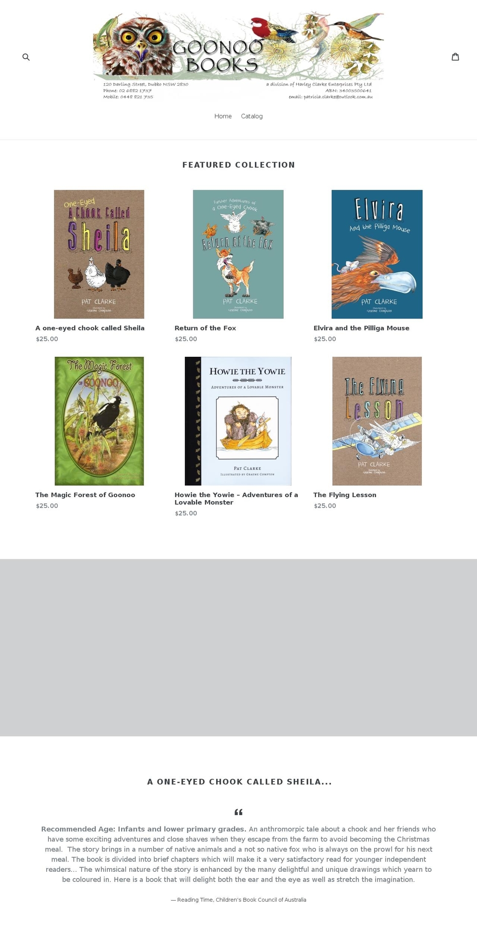goonoobooks.com — Shopify storefront screenshot