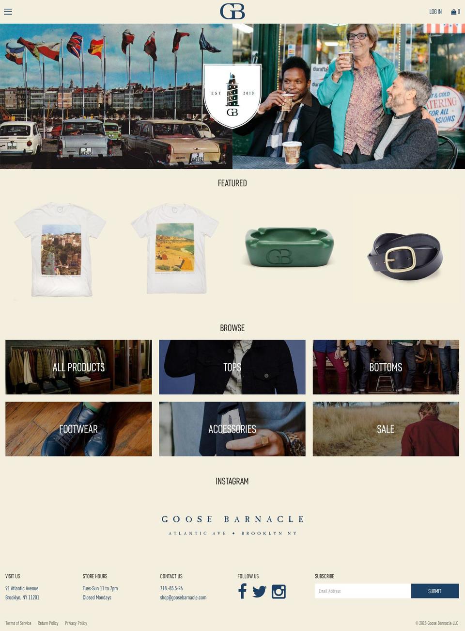 goose-barnacle-6-6 Shopify theme site example goosebarnacle.net