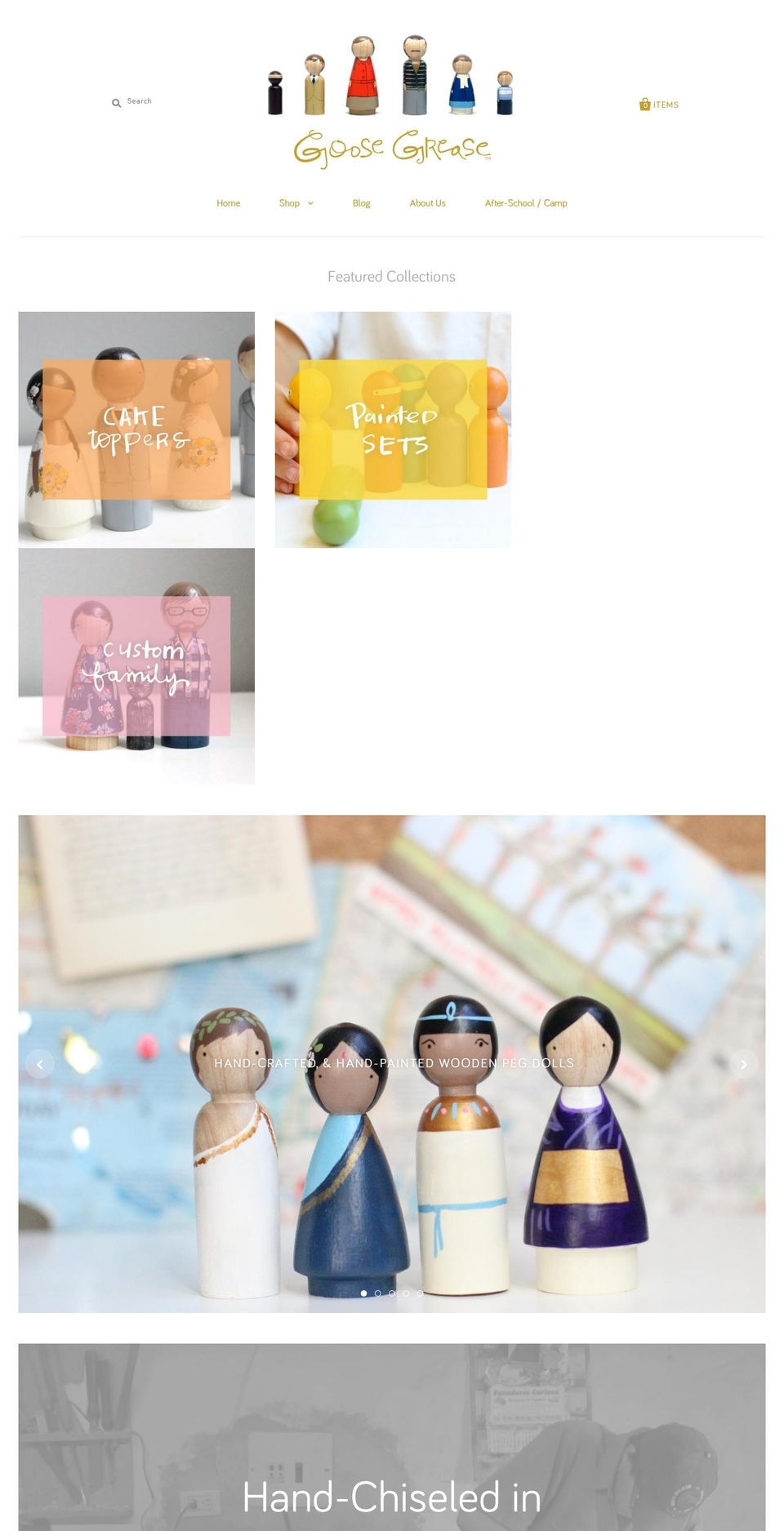 goosegreaseshop.com shopify website screenshot