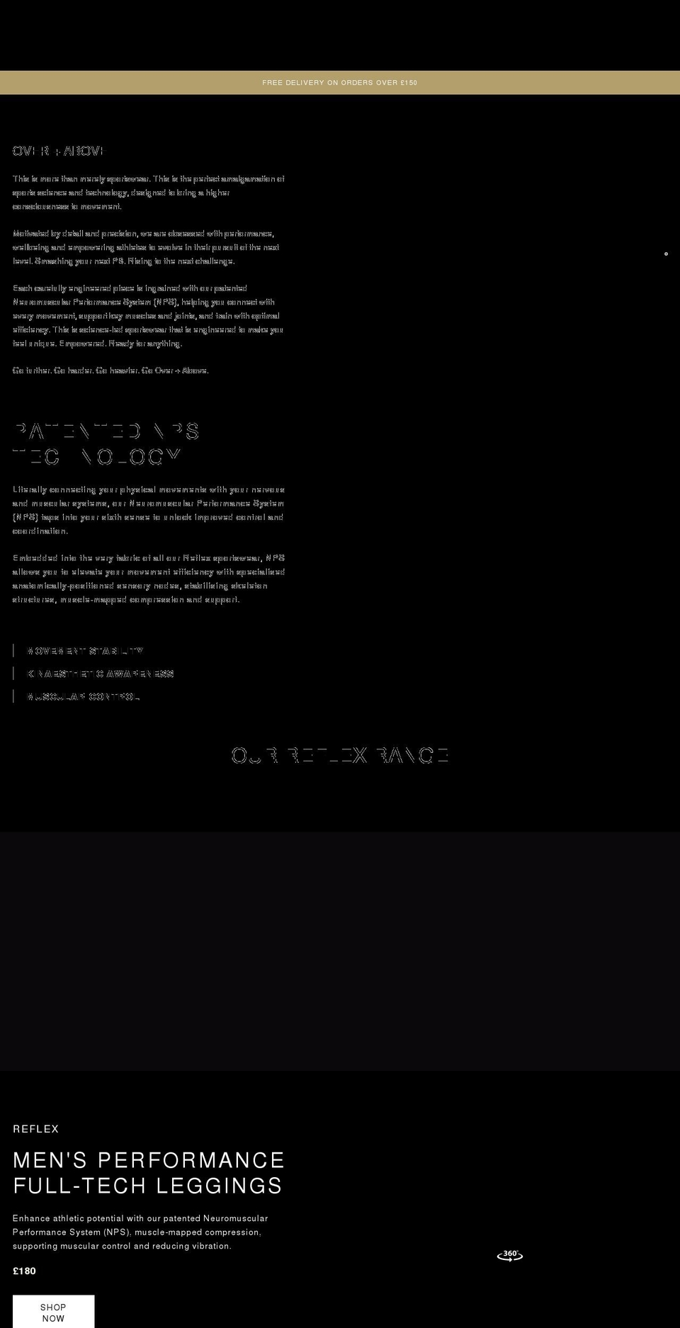 gooverandabove.com shopify website screenshot