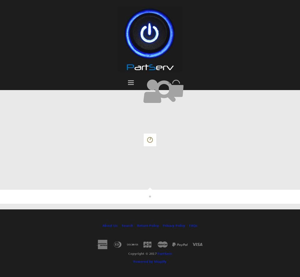 gopartserve.com shopify website screenshot