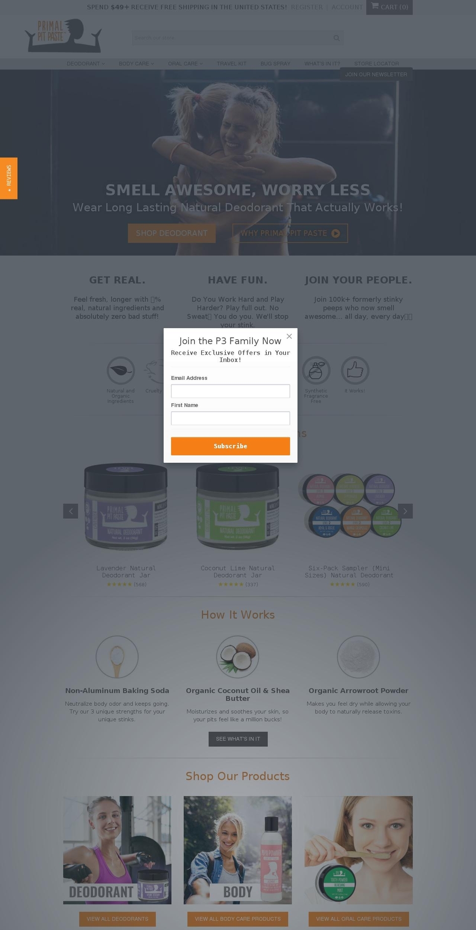 Upgraded - Back Up of Theme Shopify theme site example goprimalproducts.com