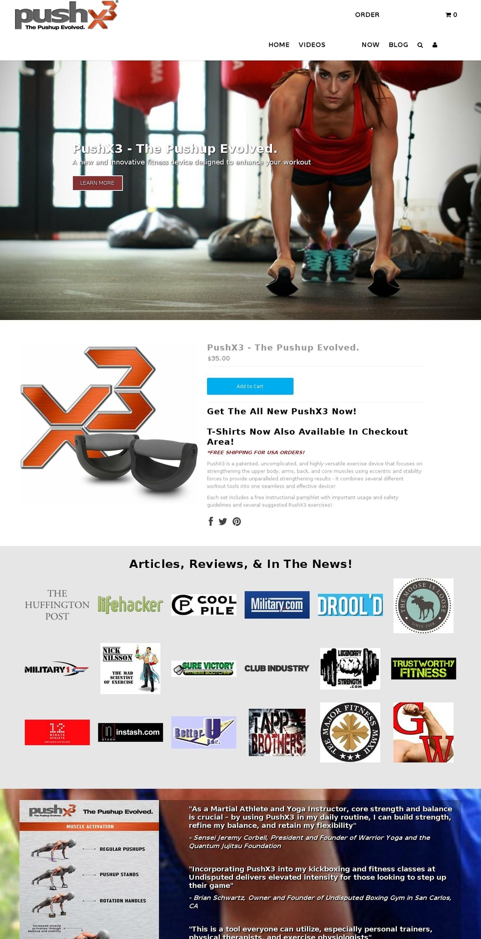 pushxpro-apollo-shopify-theme Shopify theme site example gopushup.com