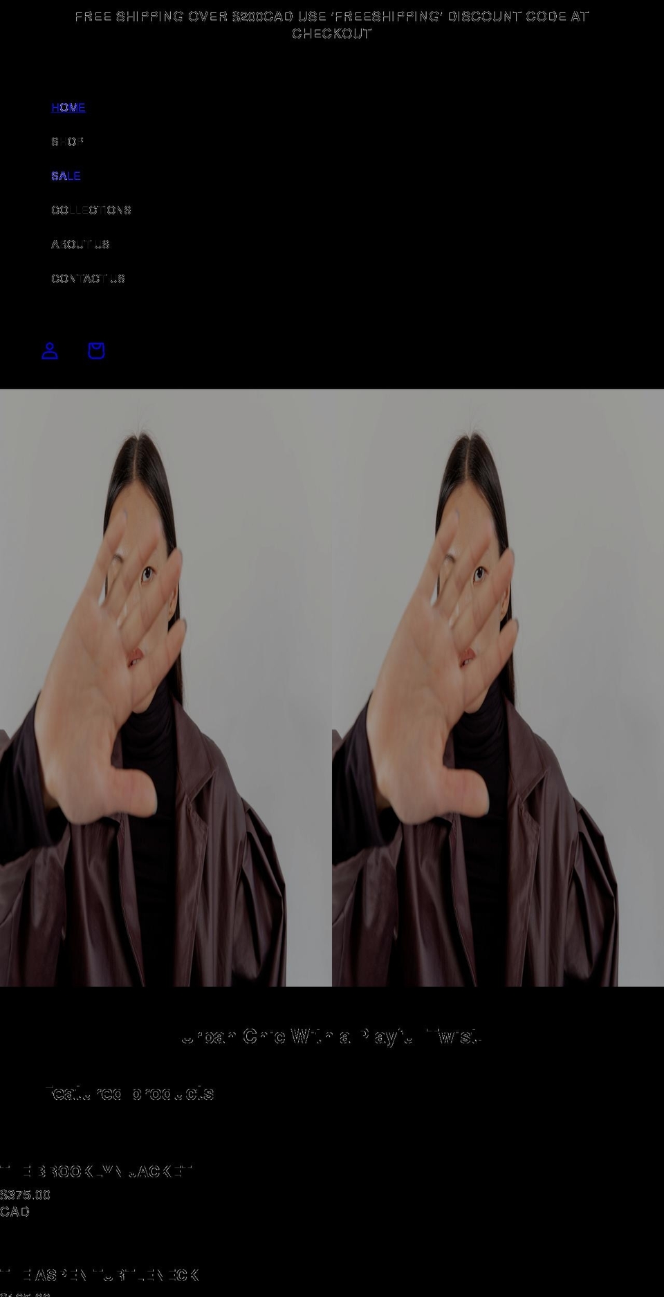 goreeadesigns.com shopify website screenshot