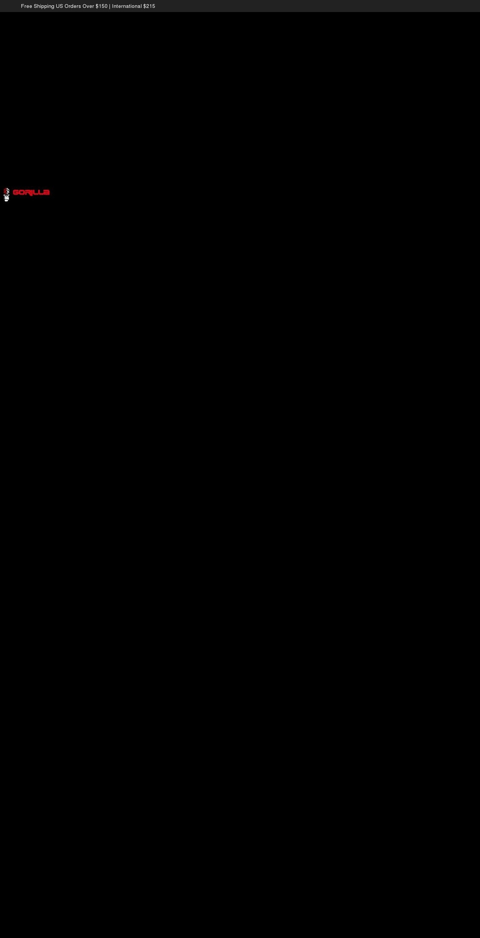 gorillamind.com shopify website screenshot