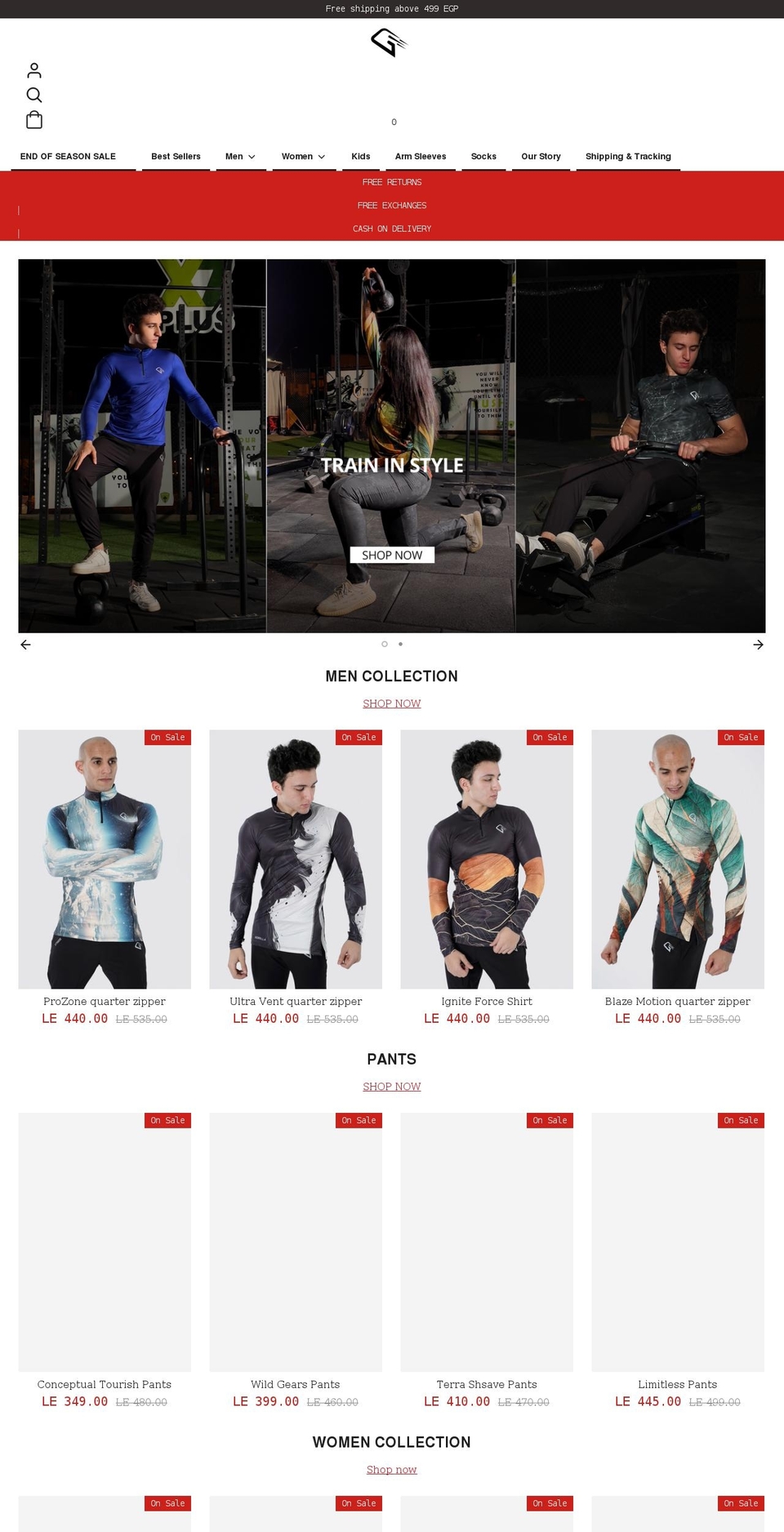 gorillaoutfit.com shopify website screenshot