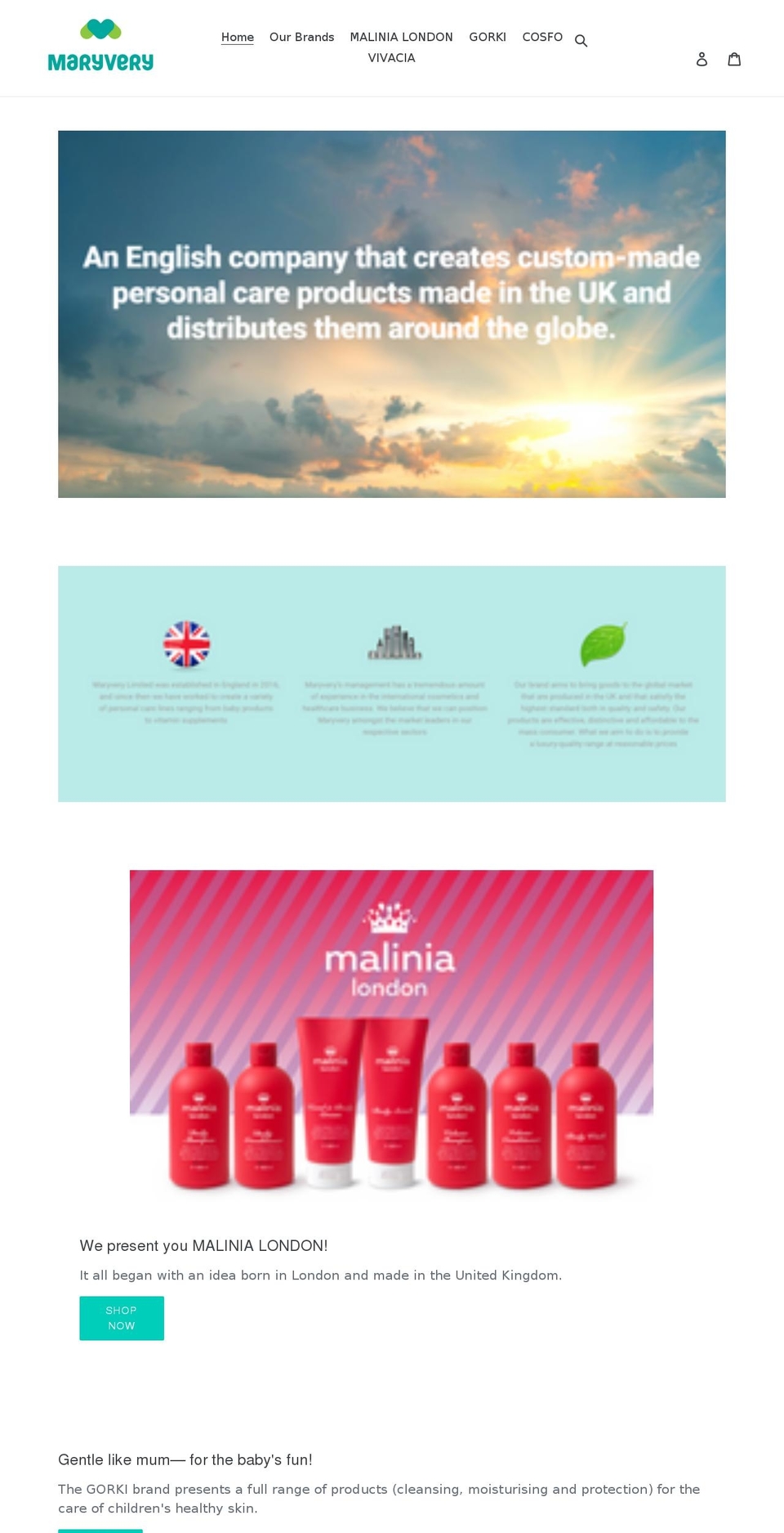 gorkiuk.myshopify.com shopify website screenshot