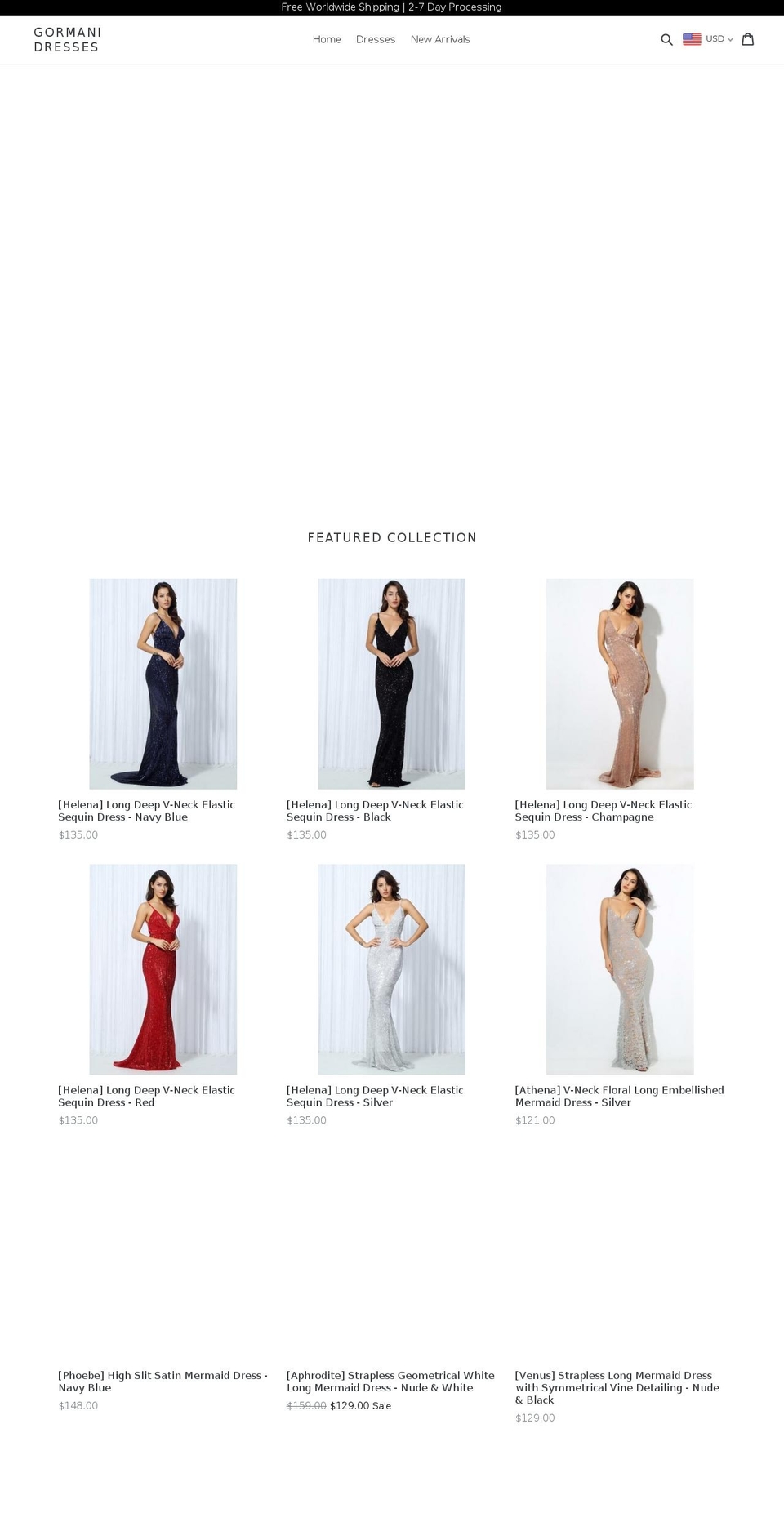 gormani.com — Shopify storefront screenshot