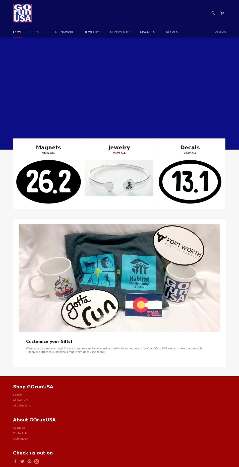 gorunusa.com shopify website screenshot