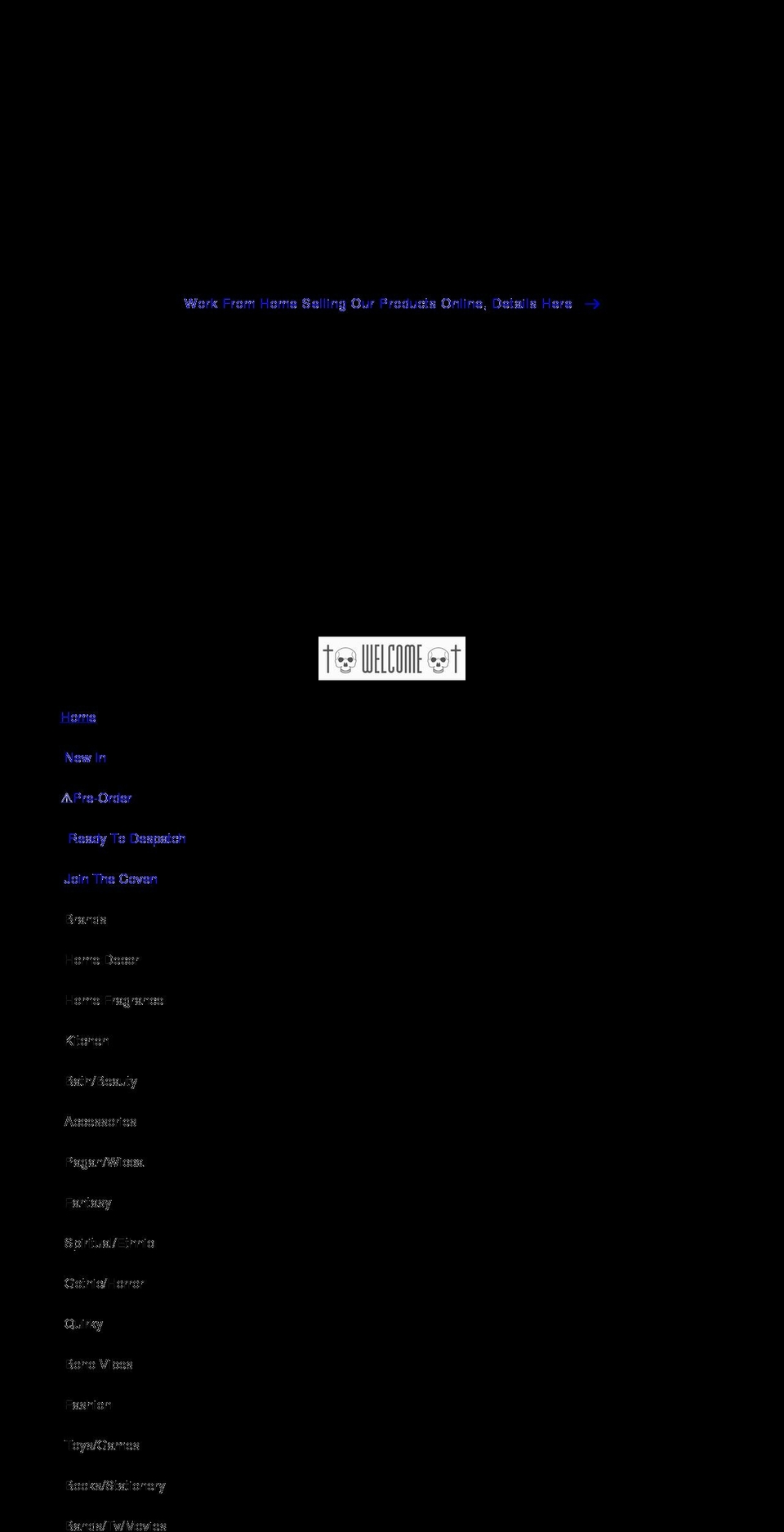 gorybelle.co.uk shopify website screenshot