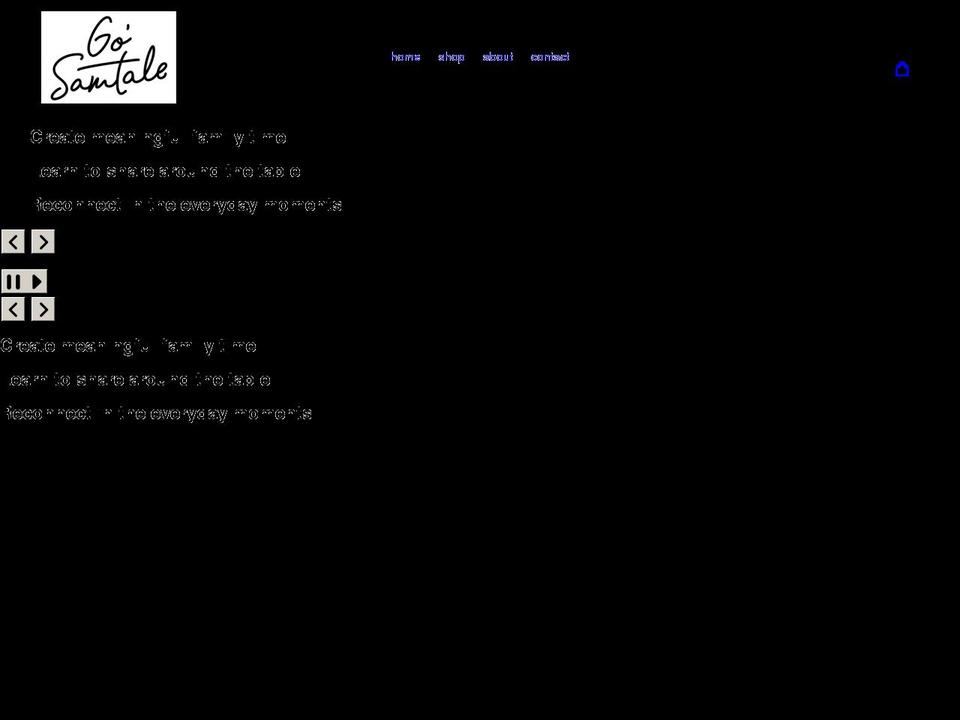 gosamtale.uk shopify website screenshot