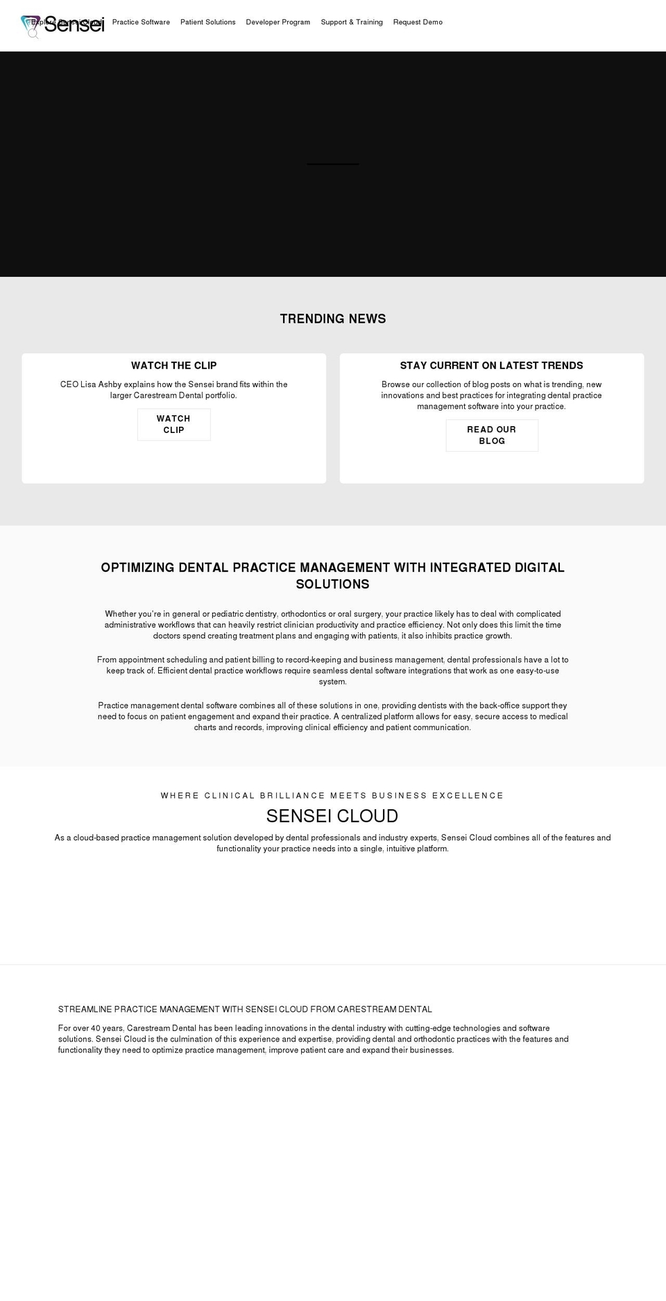 gosensei.com shopify website screenshot
