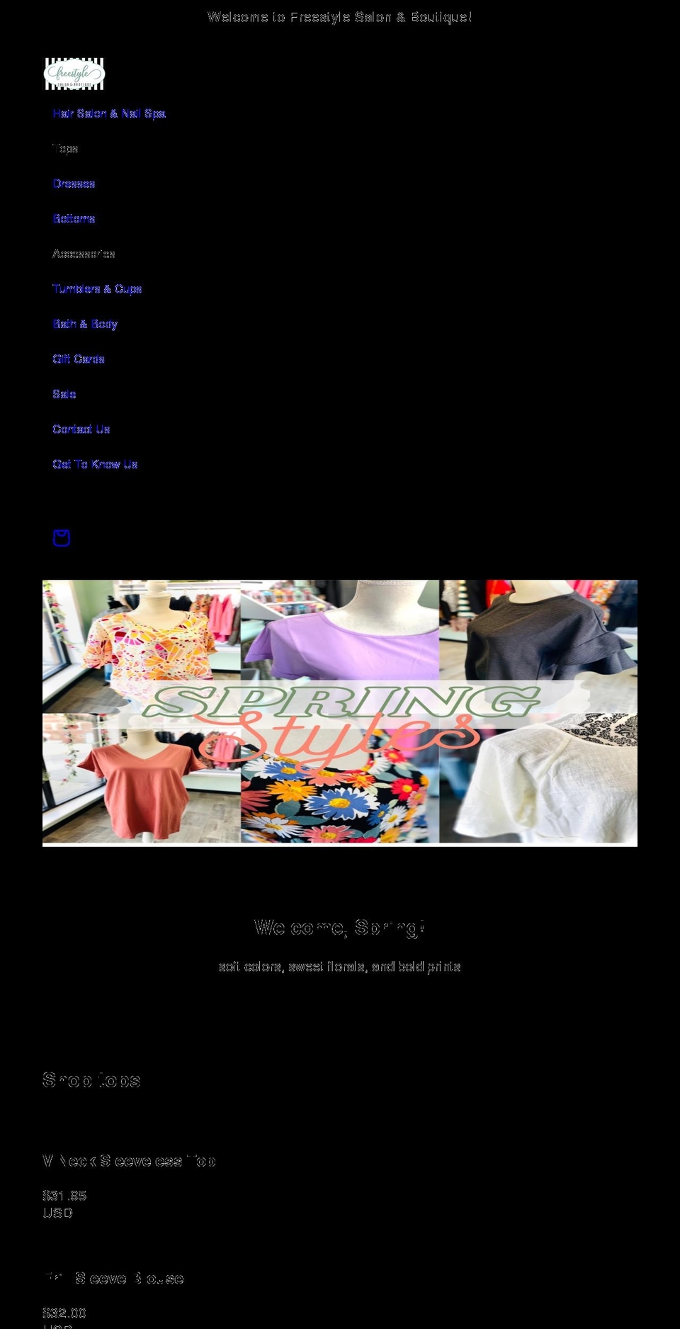 goshopfreestyle.com shopify website screenshot