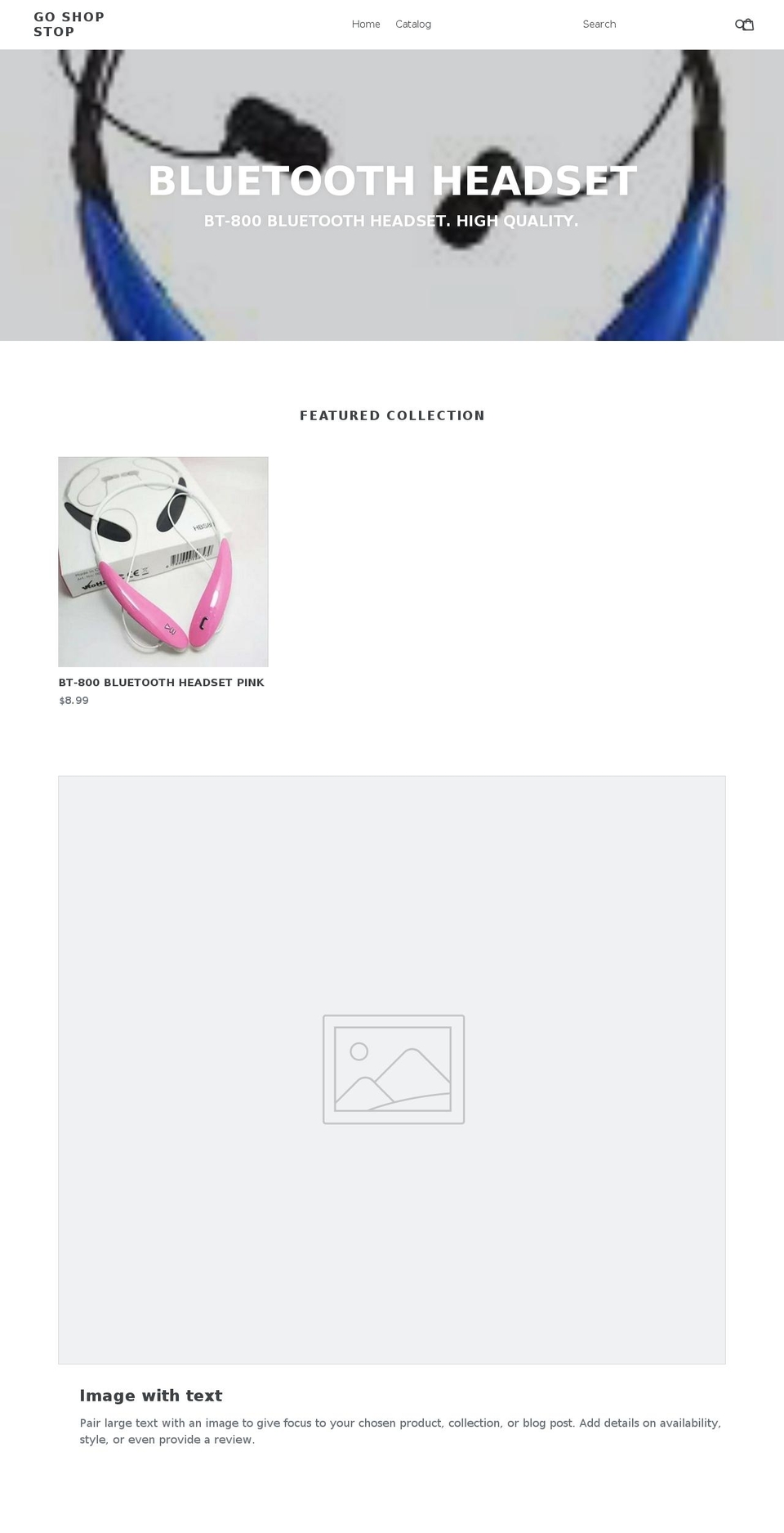 goshopstop.com — Shopify storefront screenshot