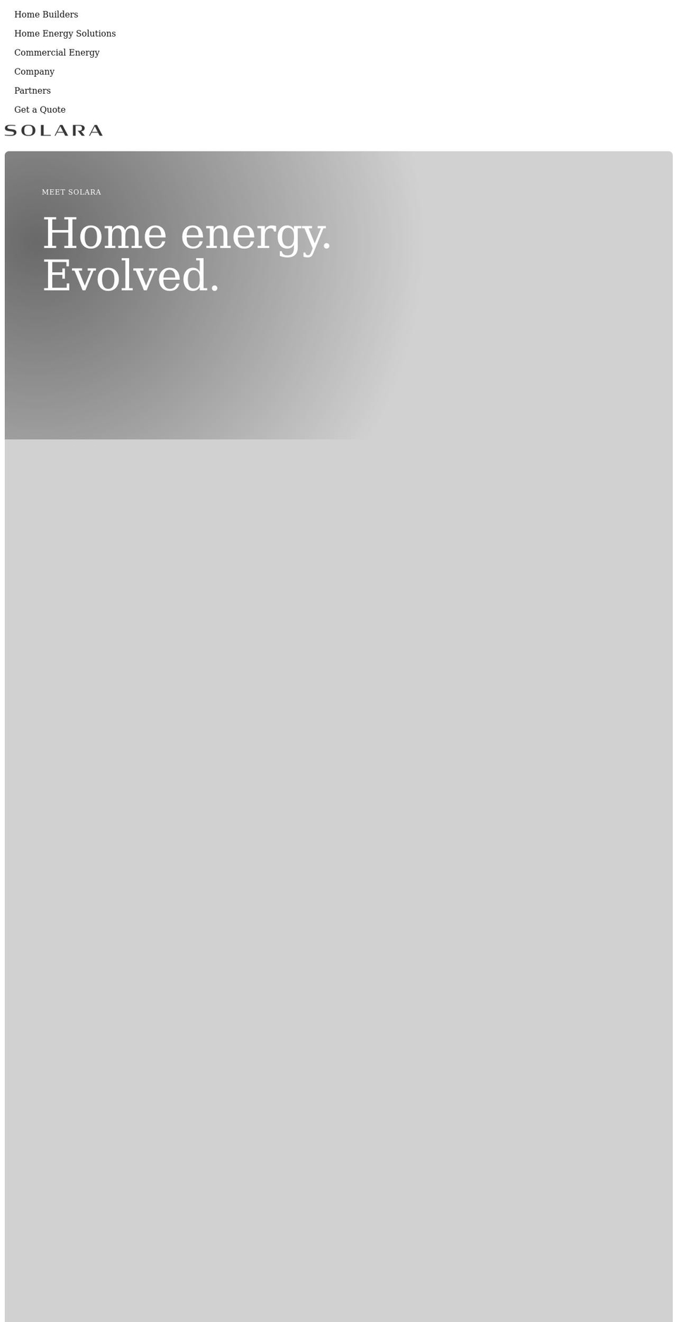 gosolara.com shopify website screenshot