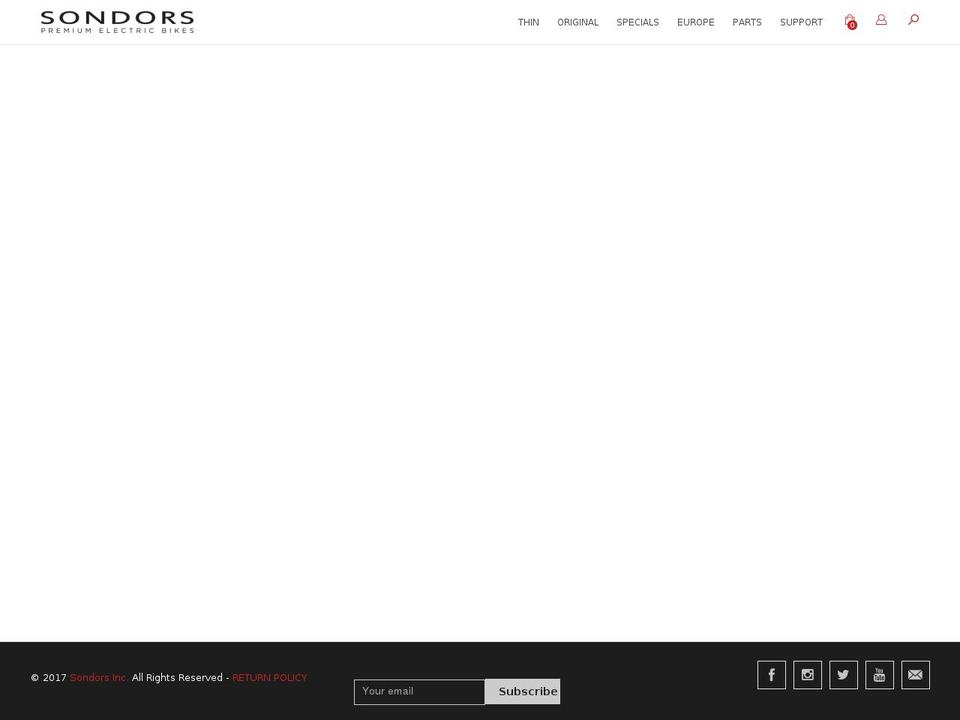 gosondors.com shopify website screenshot