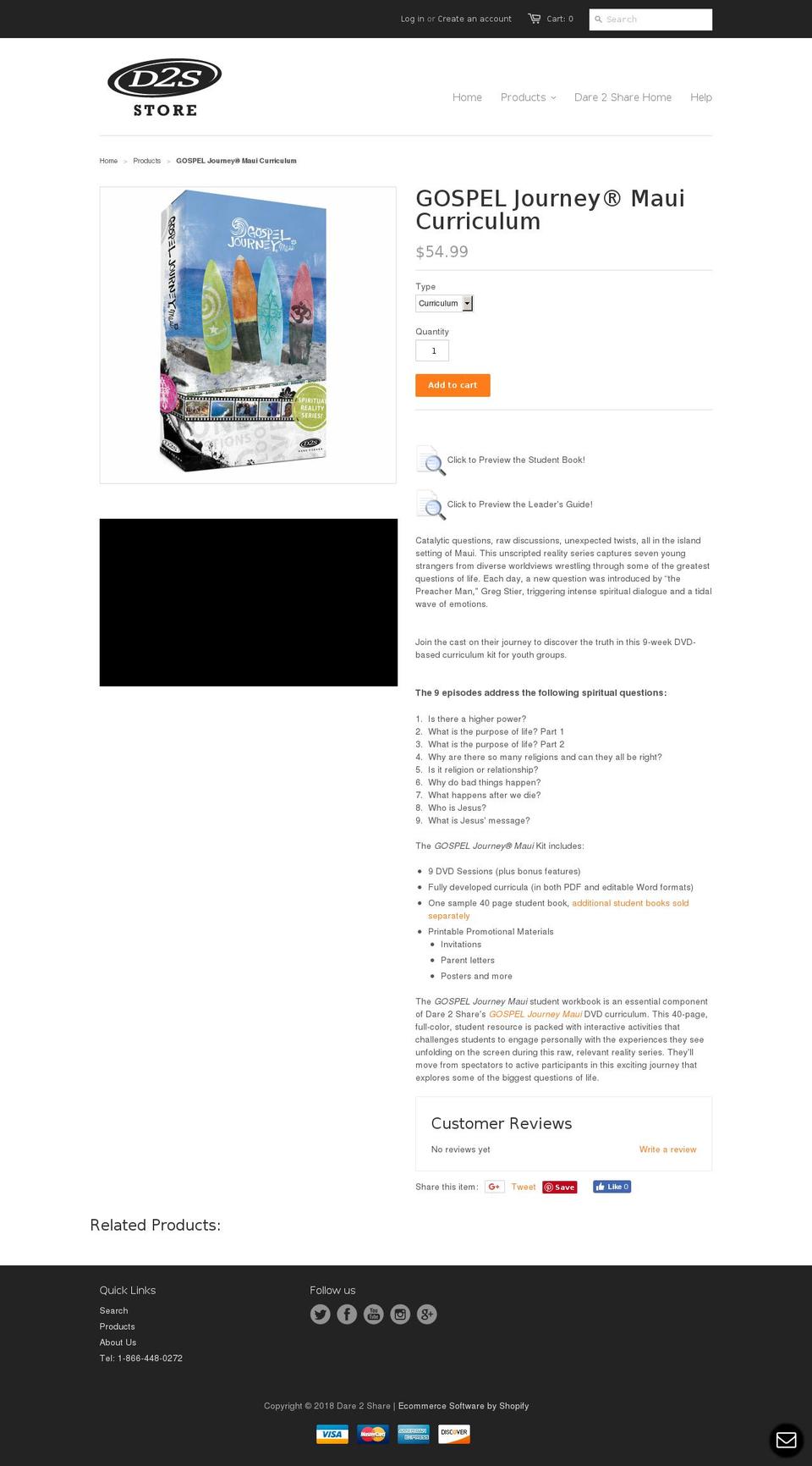 gospeljourneymaui.org shopify website screenshot