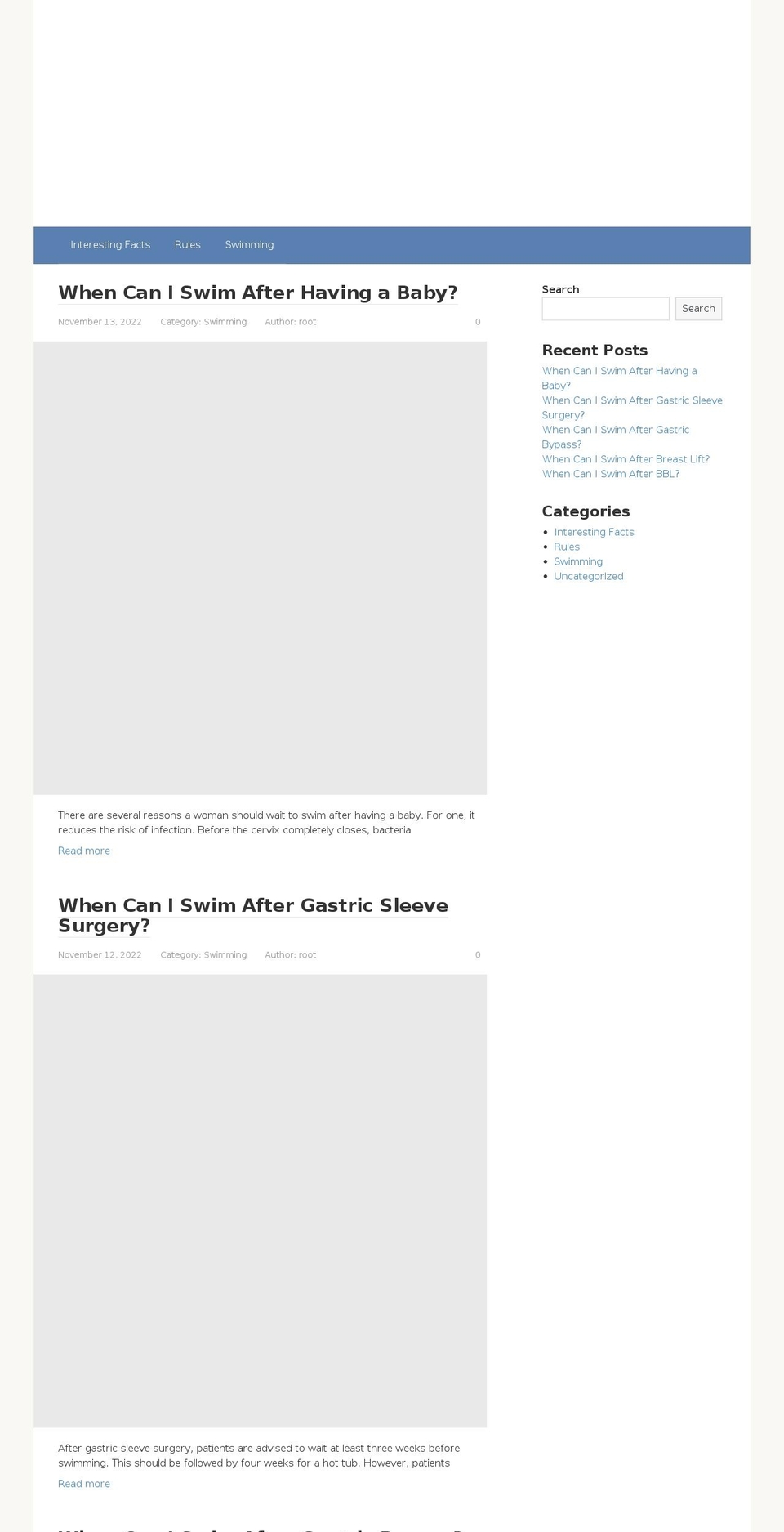 goswim432.com — Shopify storefront screenshot