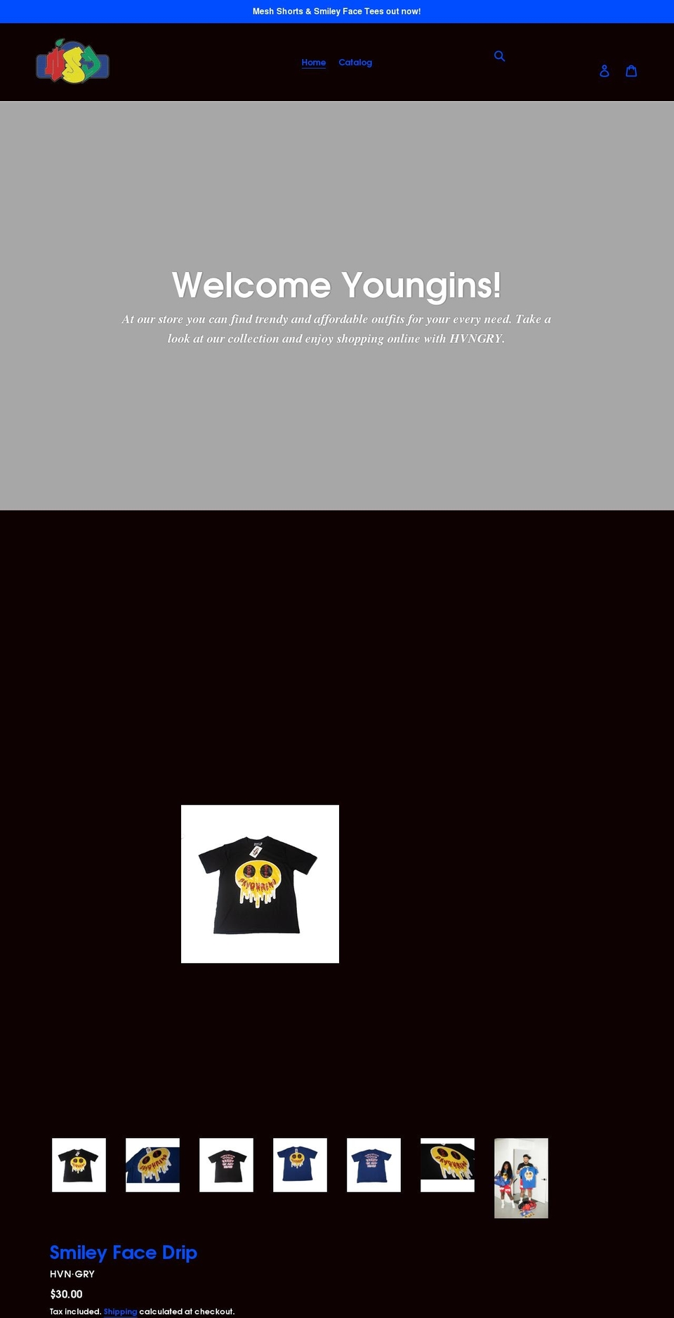 got-hvngry.com shopify website screenshot