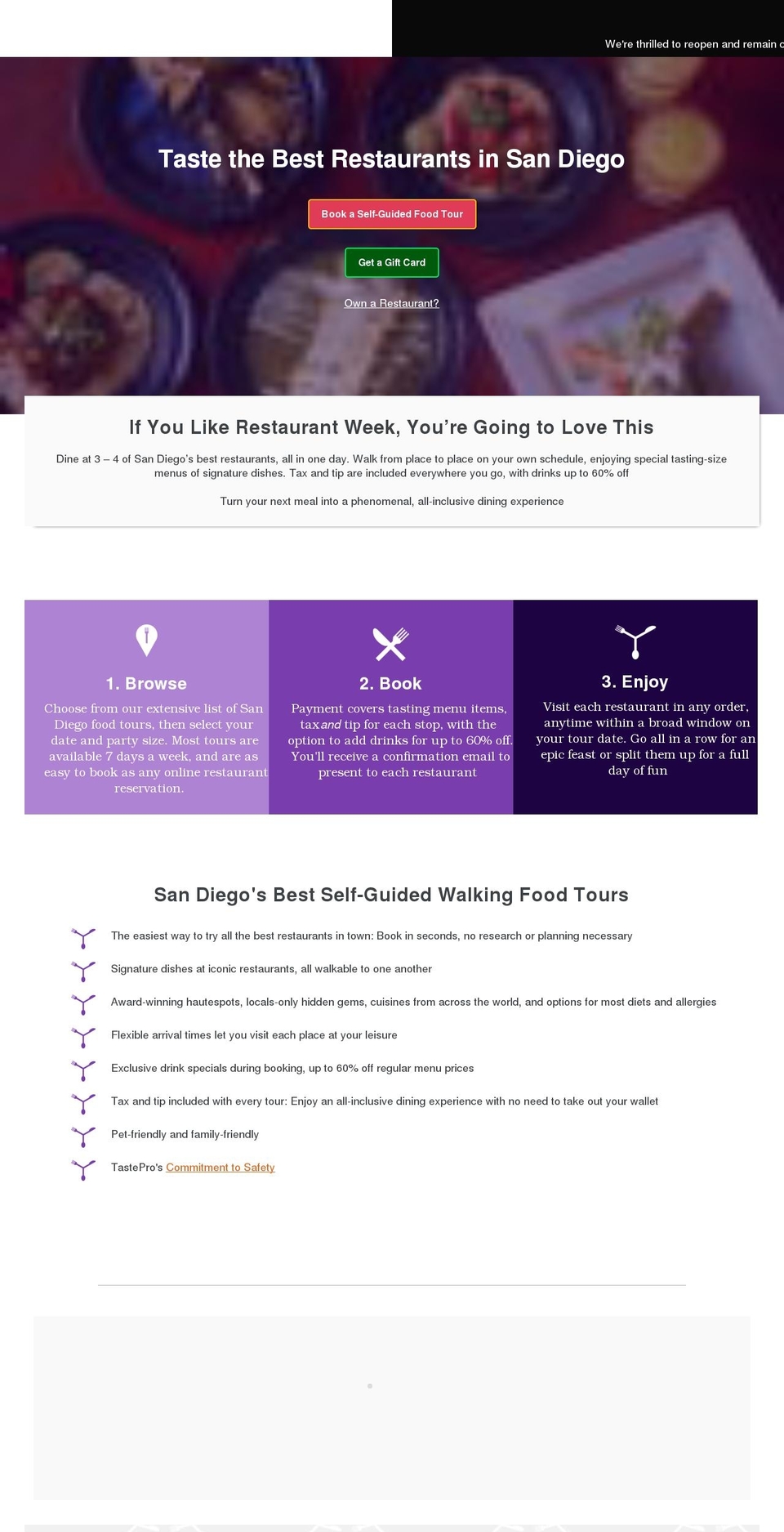 gotastepro.com shopify website screenshot