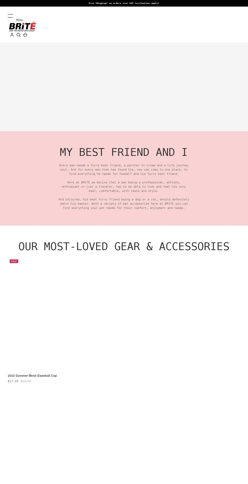 gotbrite.com shopify website screenshot