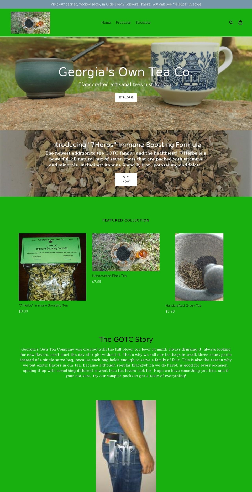 gotcshop.com — Shopify storefront screenshot