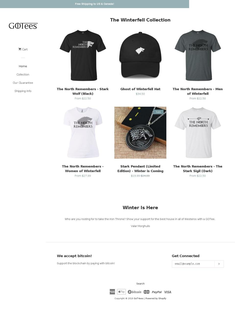 gotees.store shopify website screenshot