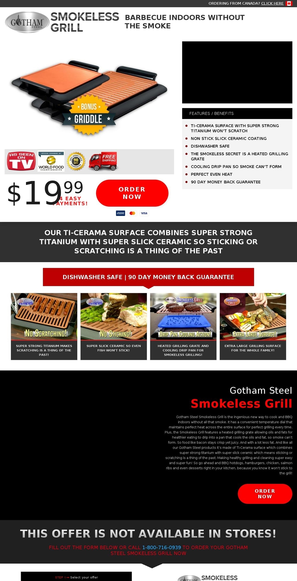 gothamsmokeless.com shopify website screenshot
