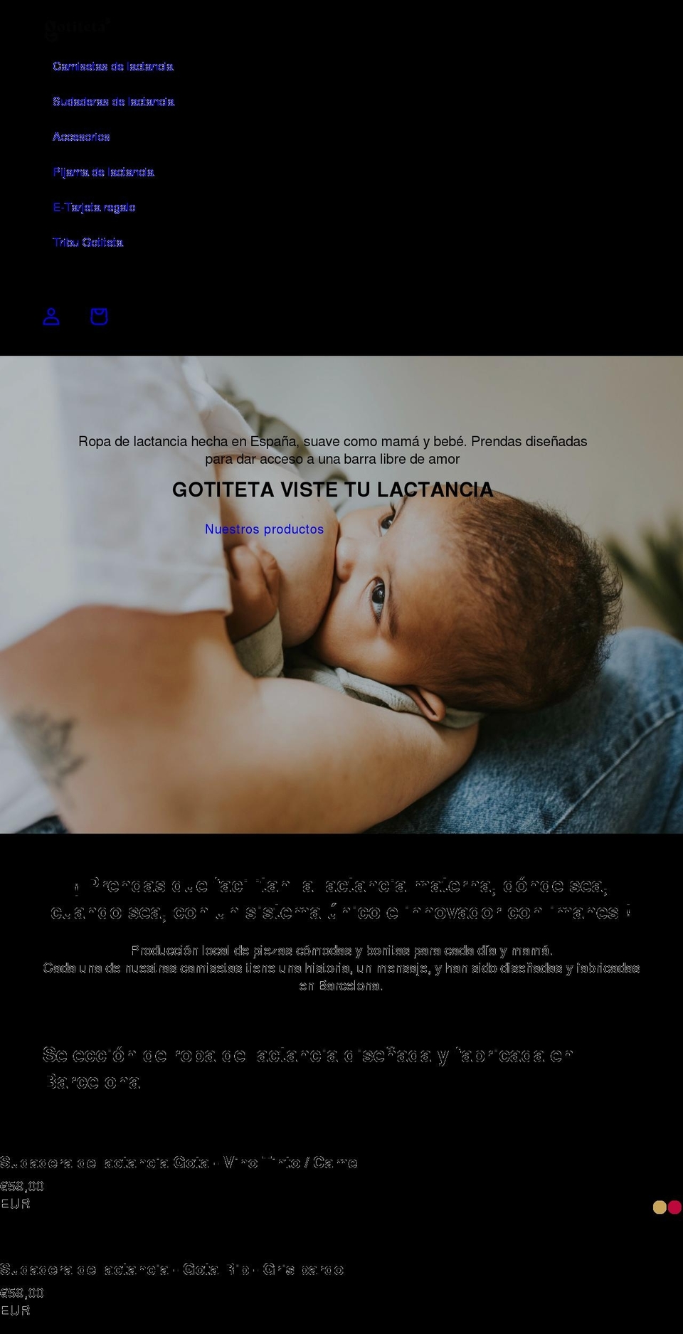 gotiteta.com shopify website screenshot