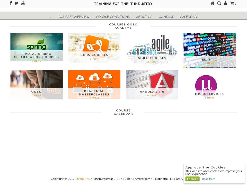 gotoacademy.nl shopify website screenshot