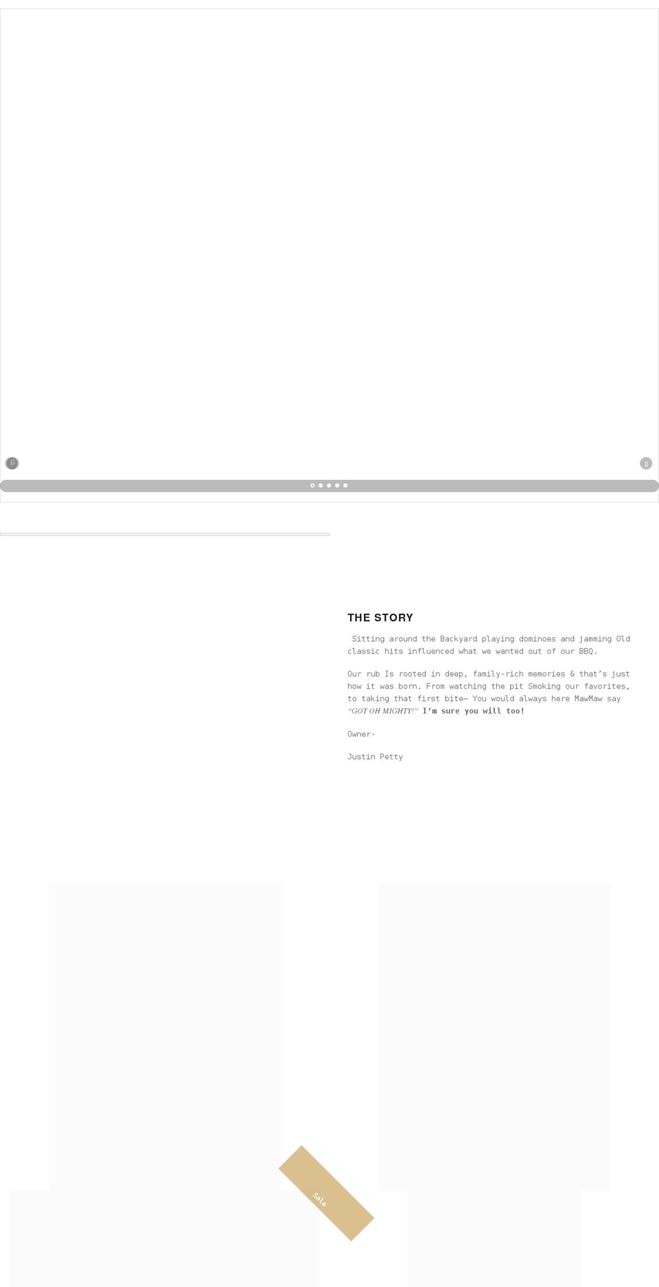 gotohmighty.com shopify website screenshot
