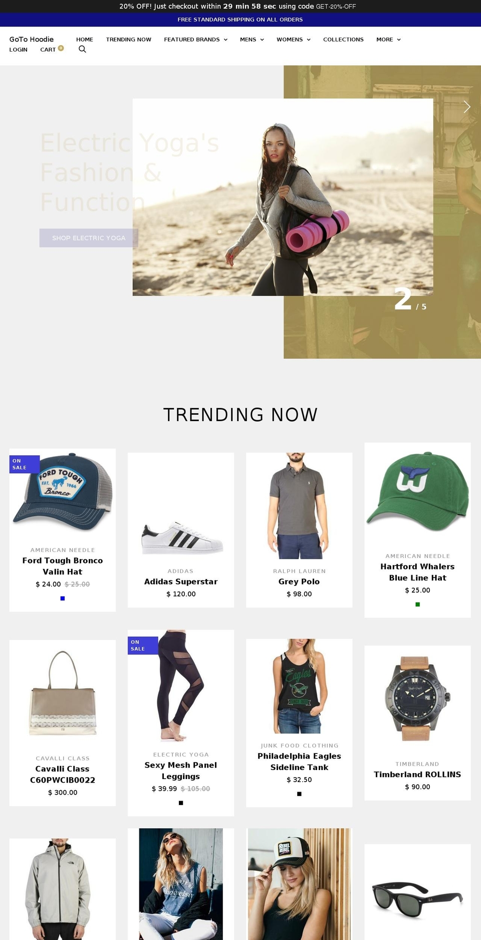 gotohoodie.com — Shopify storefront screenshot