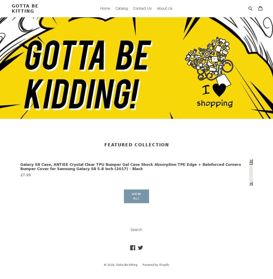 gottabekitting.com — Shopify storefront screenshot