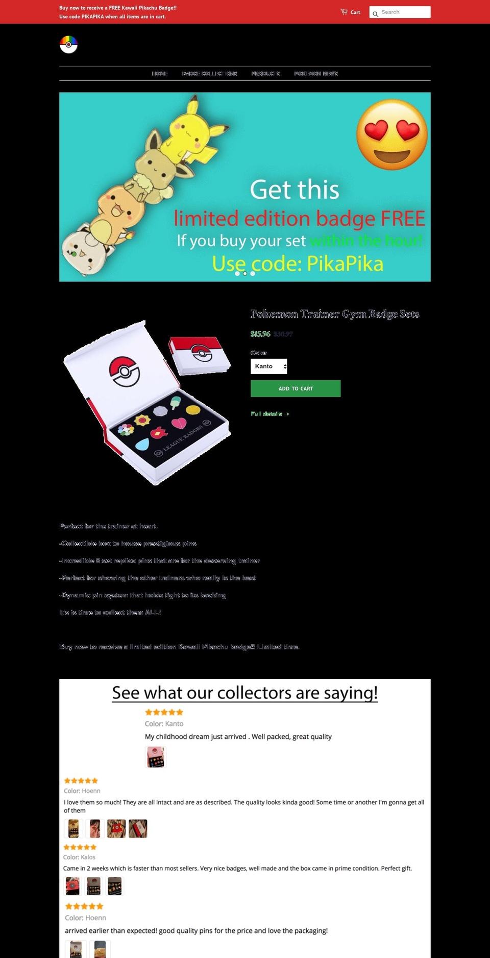gottacatchemall.org shopify website screenshot