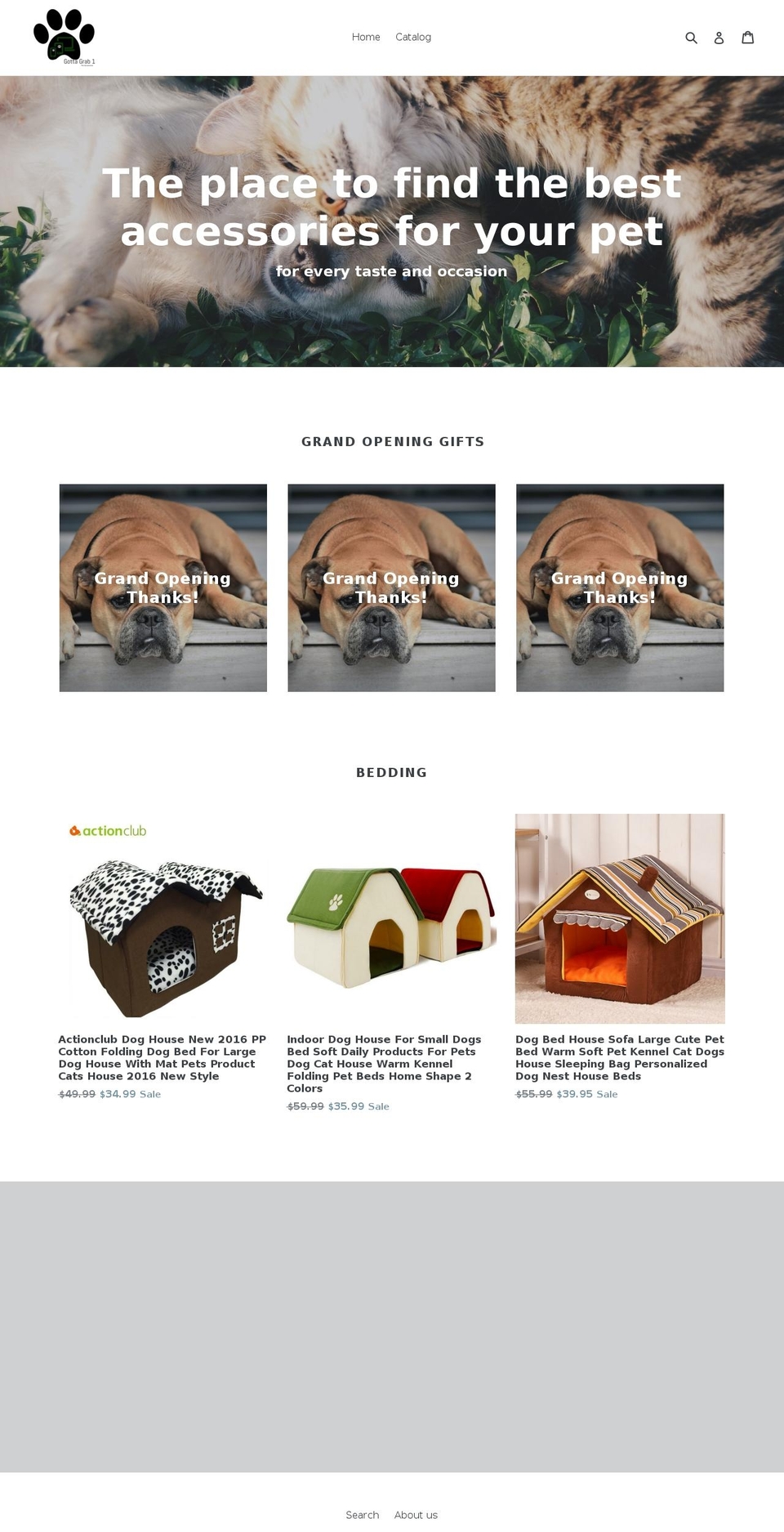 gottagrab1.com — Shopify storefront screenshot
