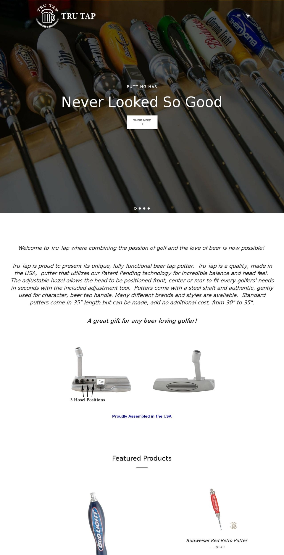 gottapped.com shopify website screenshot