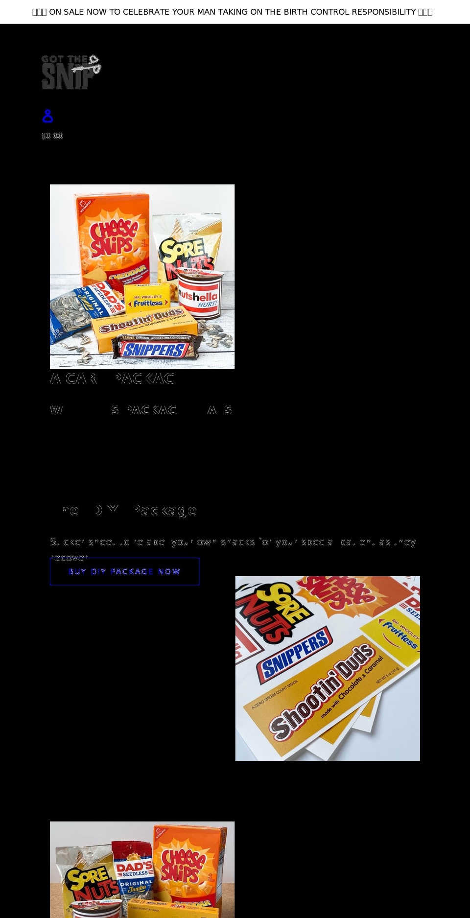 gotthesnip.com shopify website screenshot