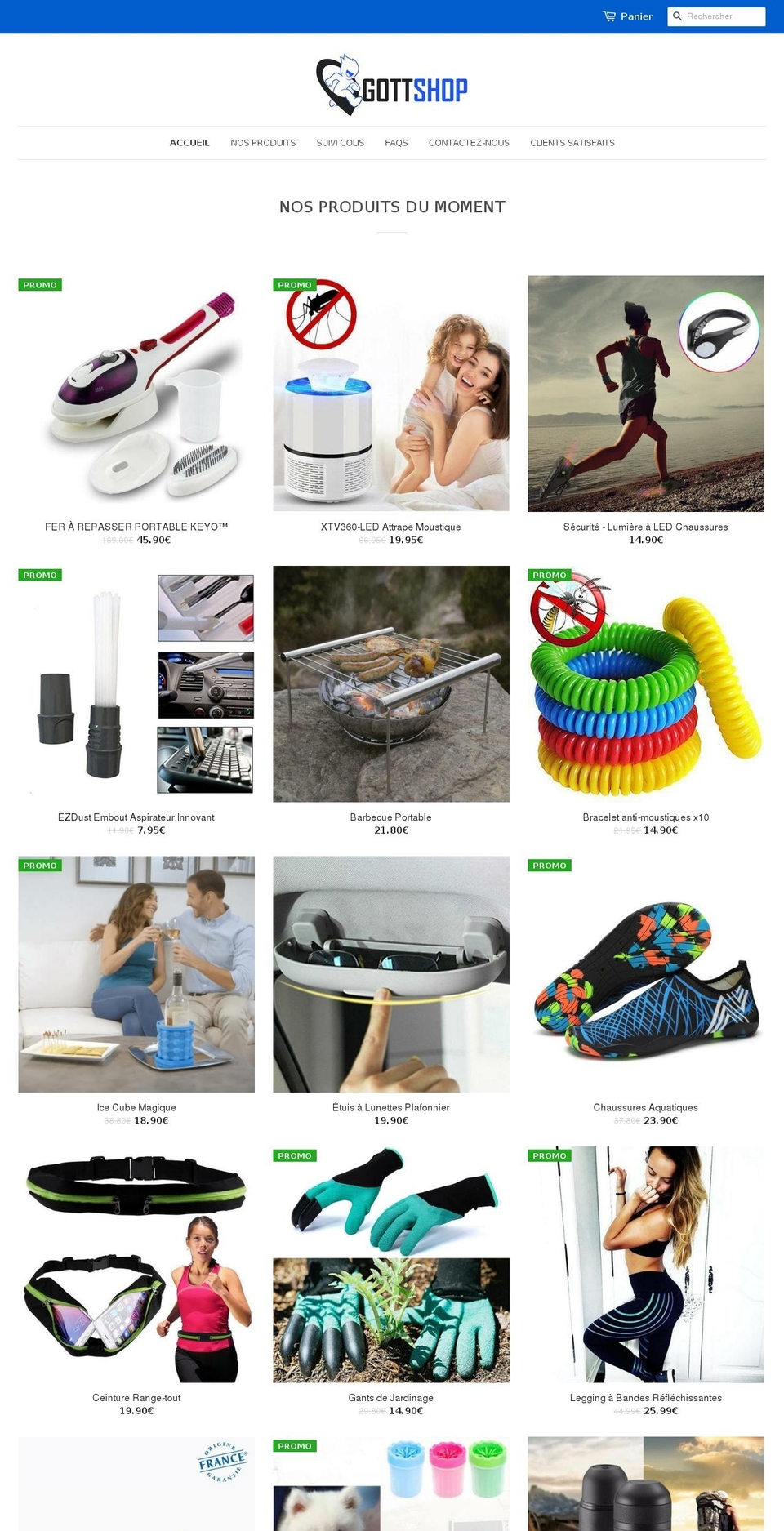 gottshop.com — Shopify storefront screenshot
