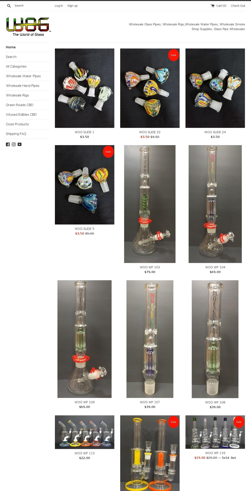 gotwog.com — Shopify storefront screenshot