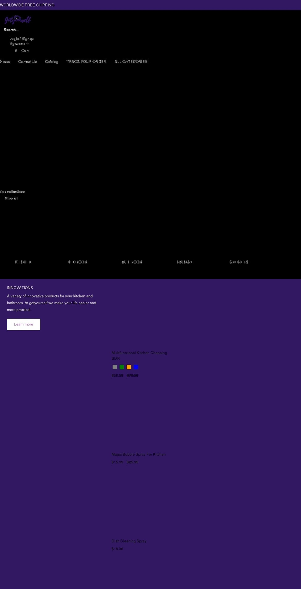 gotyourself.com shopify website screenshot