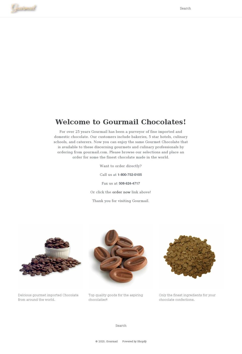 gourmail.com shopify website screenshot