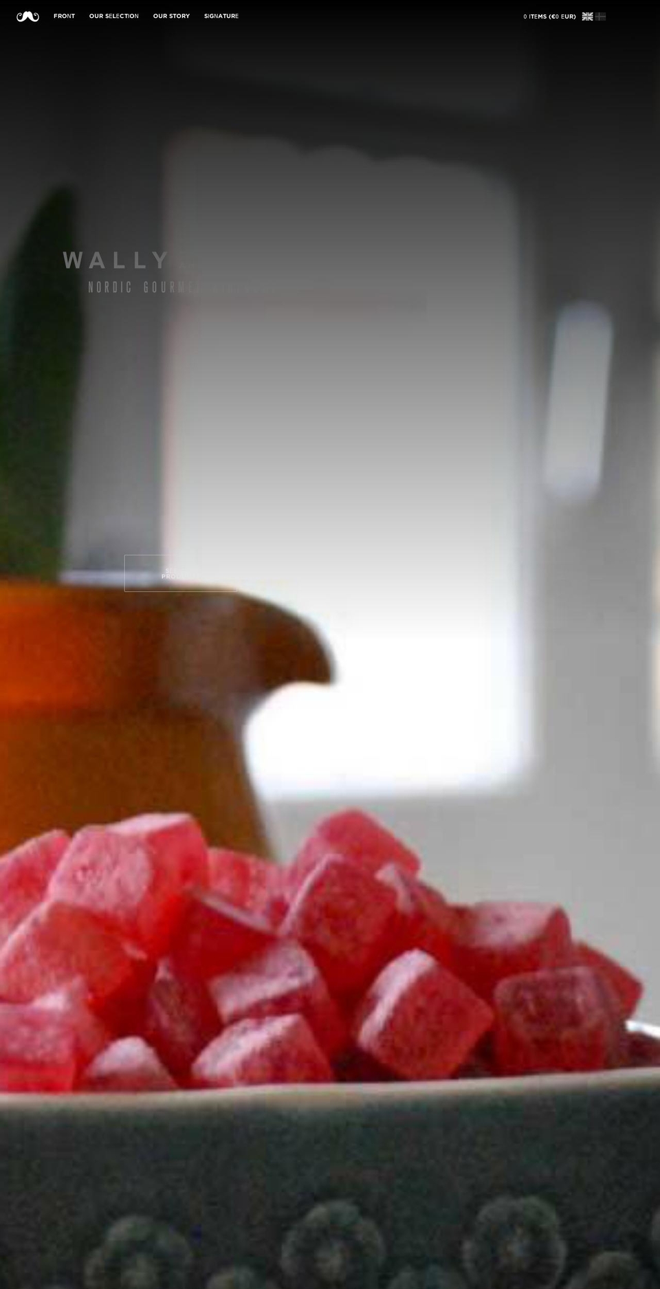 gourmetwinegums.com — Shopify storefront screenshot