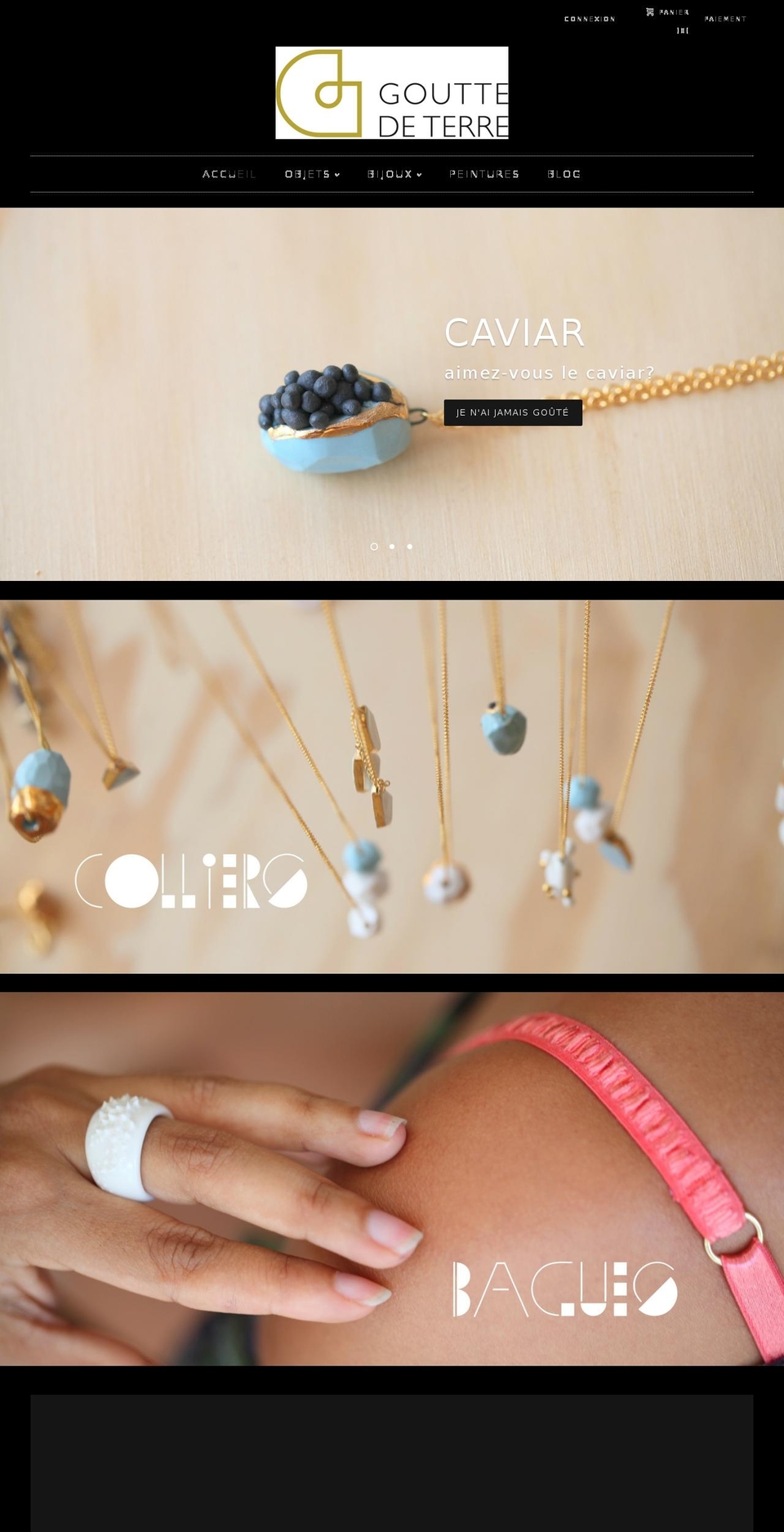 gouttedeterre.com shopify website screenshot