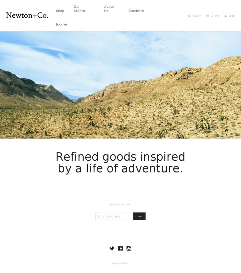 N+Co. 2016 Shopify theme site example gowildlymydear.com