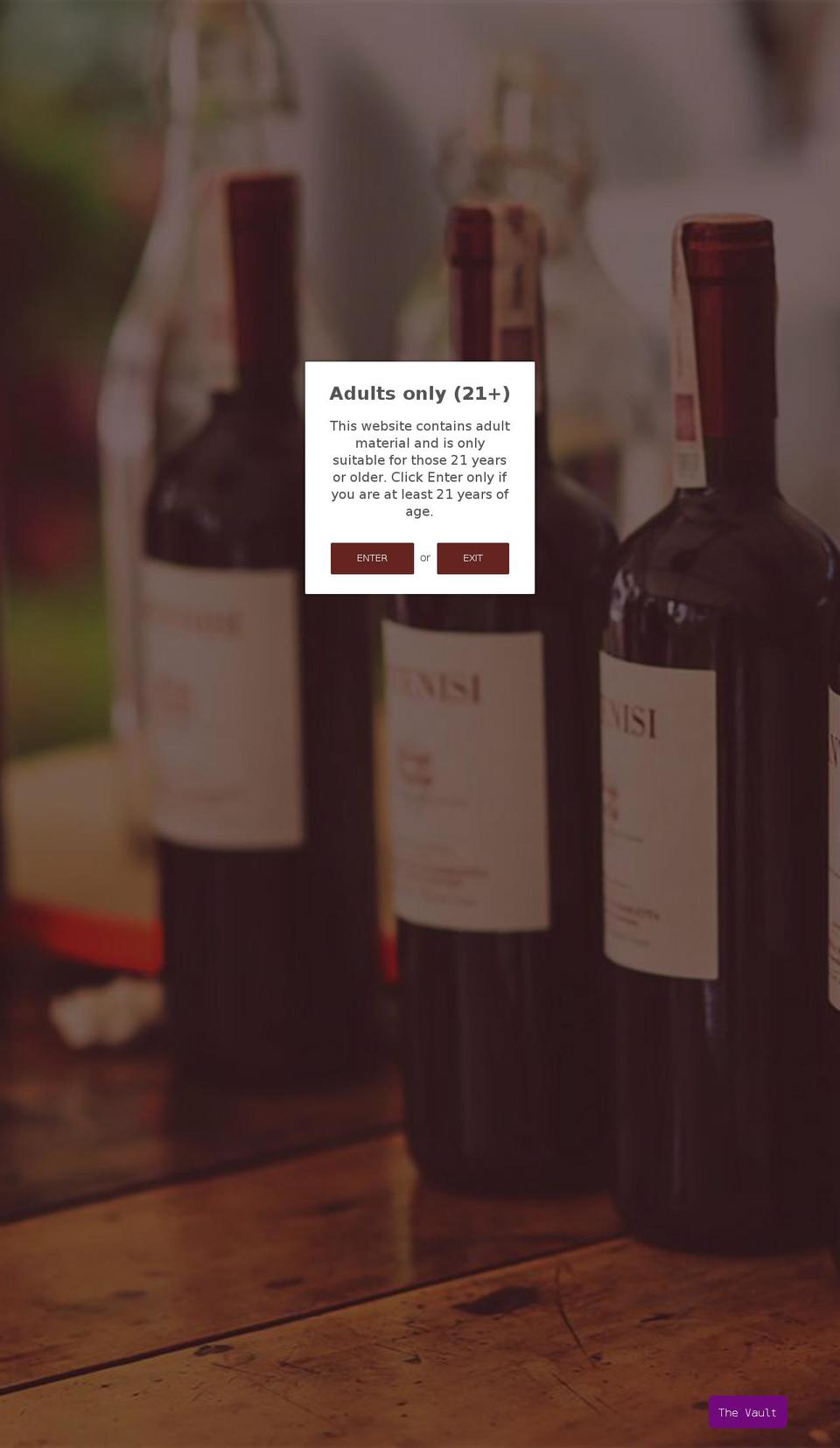 gowinedelivery.com shopify website screenshot