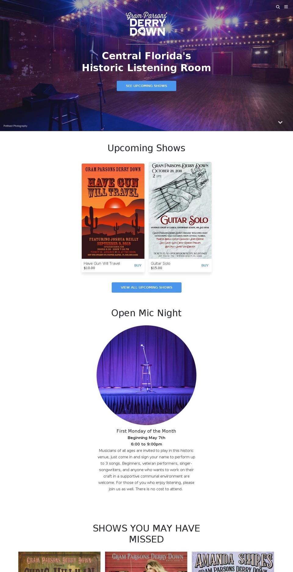 gpderrydown.com shopify website screenshot