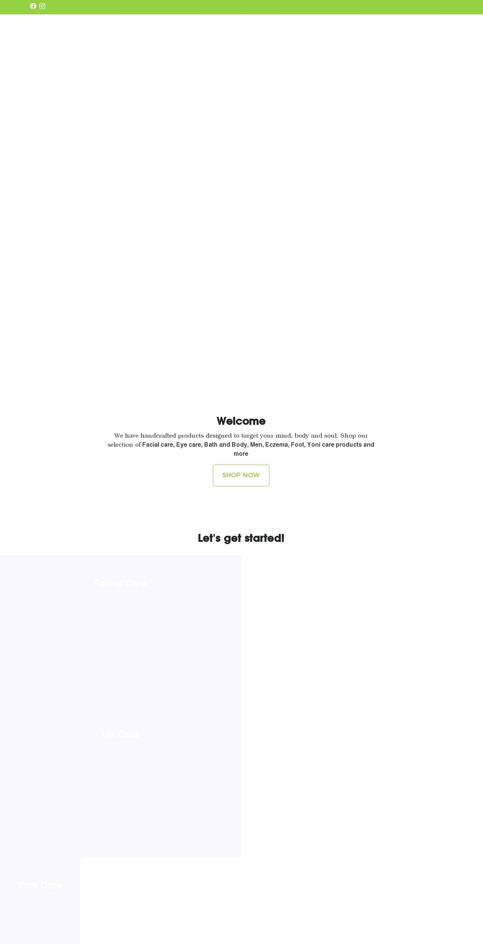 gporganicssoulcare.com shopify website screenshot