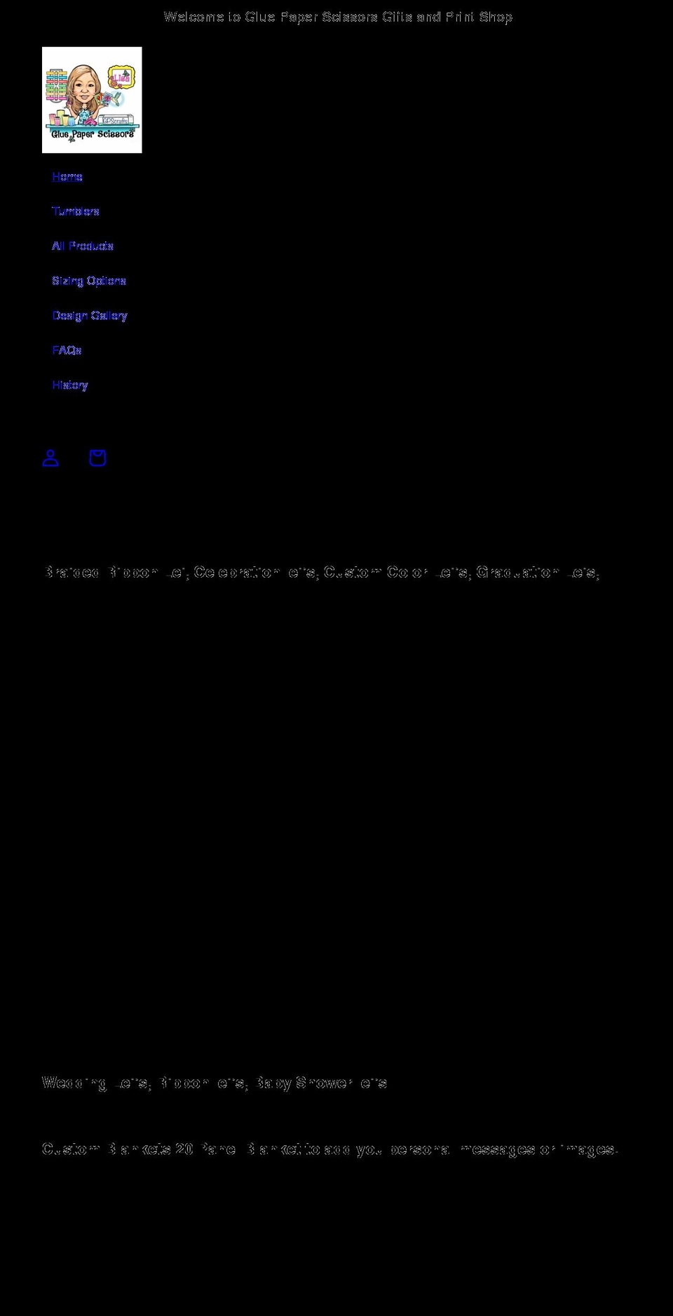 gpscrafts.com shopify website screenshot