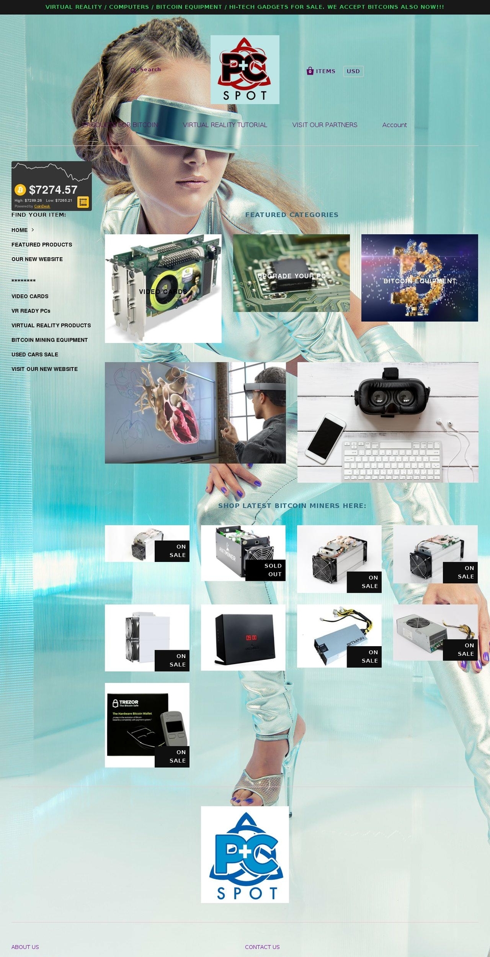 gpuspot.com — Shopify storefront screenshot
